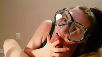 Hazel Simone Snorkel Mask Cumshot Test Vid (Hazel Simone)