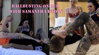 Ballbusting, Foot Worship With Samantha Knoxx (Blazed Brat)