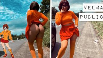 Naughty Velma tease cum in car public - February 12, 2020 (Emanuelly Raquel)