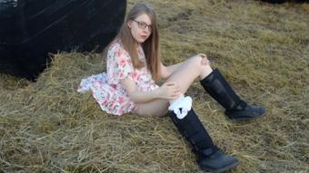 Girl Caught in the Hay Field - June 20, 2017 (FFeZine)