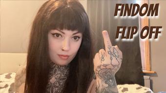 Findom Flip Off (MissValentina)