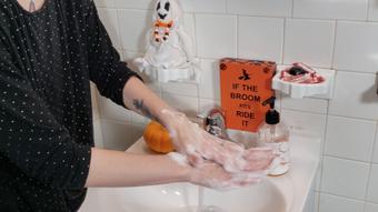 Sexy Sudsy Halloween Hand Washing (Katy Faery)