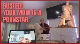 Pornstar Mommy Doesn't Care You've Caught her (LinaBlackly)