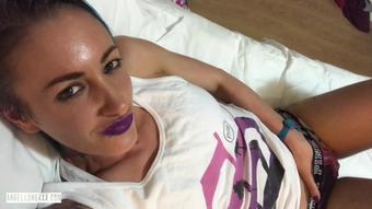 wank ended in a very sloppy blow job (Angel_Long)