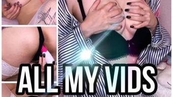 ALL MY SOLO VIDS - Jan 6, 2023 (Eva Deva)