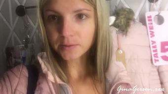Shopping after long trip by train (Gina Gerson Real)