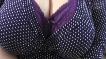 Cum On My Pointy Purple Bra (Maria Moore)