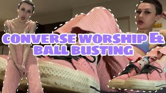 Converse Worship And Ball Busting (maiden_myra)