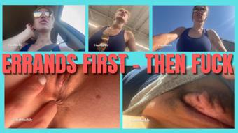 Tiny Man POV - Errands and Fuck with Giantess Lina Blackly (LinaBlackly)