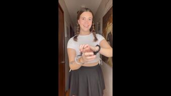 walking cuffed & naked - January 10, 2023 (maggierosexo)