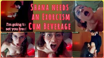 HALLOWEEN - PRIEST EXORCISM ON TEEN BJ CUM MOUTH SWALLOW IT (Shanaxnow)