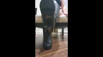 Boot Worship with Mistress Alleria POV - July 12, 2020 (AlleriaMystic)