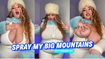 Ski Babe's Big Booby Jerk Off Spray Me White on the Mountain - July 24, 2024 (Gwen Adora)