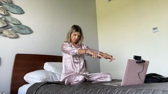 Ignoring camera webcam show (Gina Gerson Real)