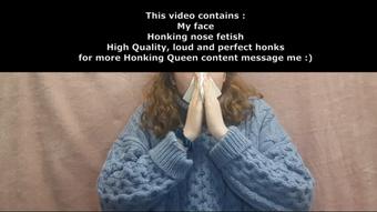 LOUD HONKING NOSE BLOWING  #1 - January 31, 2022 (WetSchoolGirl)