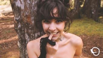 Pee in the forest - Jan 7, 2021 (Molly Lil Peach)