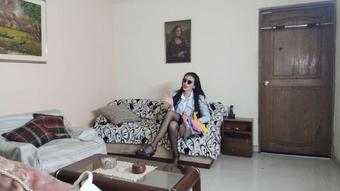 FROM BIG BOSS GIRL TO A HUMILIATED CLEANING LADY GIVING A BJ (_Arlequin_)