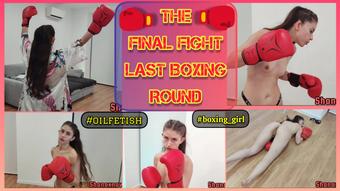 FEMALE BOXING FIGHTER TILL KNOCKOUT OILED NAKED FETISH (Shanaxnow)