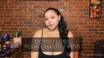 OOPS! I Lost Your Chastity Keys - Apr 8, 2021 (Queenvixoxo)