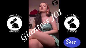 Giantess Gives you a JOI... and eats you - Dec 1, 2021 (LittleBunnyB)