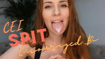 CEI, Encouraged Bi, Spit (Larah_Sky)