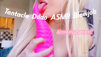 Tentacle Dildo ASMR Blowjob (mikisayshi)