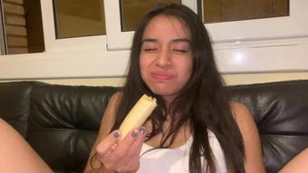 Banana With Pussy Flavour (MiaTeen)
