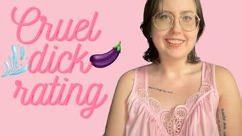 CRUEL Dick Rating (happylilcamgirl)