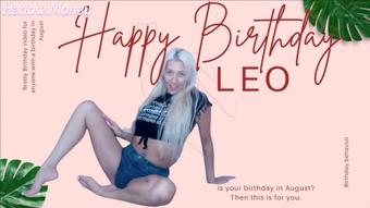 Happy birthday Leo (AllforLucky)