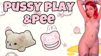 PUSSY PLAY AND PEE (cutielanalova)
