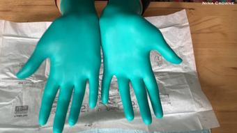 How To Don Sterile Surgical Gloves (Nina Crowne)