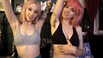 376. Girl Girl Armpit Worship (HARPERMADI)