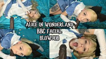 Alice in Wonderland BBC Facial Blowjob (Tetra69)