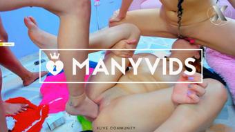 CrazyNymphoOrgasms from being FootFucked (Xlivestudio)