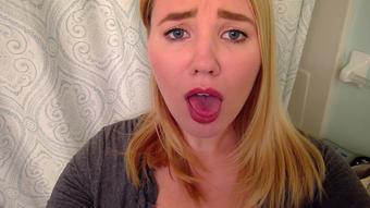 Please cum all over my pretty face - Aug 11, 2017 (Annabelle Rogers)