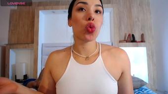 Sultry Seductress Enjoys Deep-Throating Dildo and Indulges (Melted_Chocolate)