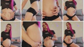 Chugging burp, and belly fetish custom - Oct 29, 2022 (Lanalocks)