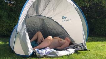 Pussy Play in the Tent (SuzieLove212)