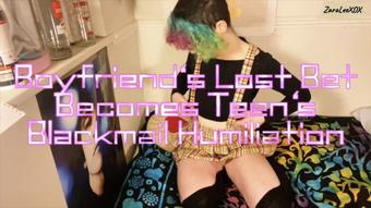 Boyfriend's Lost Bet - Blackmailed Slut - Nov 27, 2022 (Zara Lee xox)