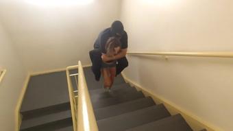 Piggyback 210 lb lift and carry - September 27, 2021 (Lora Cross)