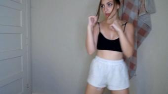 Shadow boxing and sexy cool down (Princess Lexi)