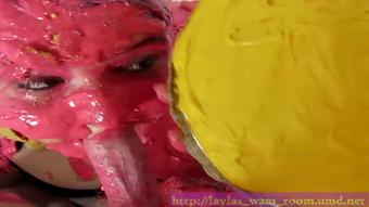 In Her FACE! Messy Blowjob w/Layla Moore (LaylasFuckingClips)