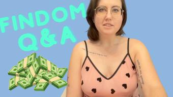 Findom Q&A (happylilcamgirl)