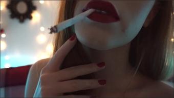 Luna Roux Smoking Spit And Lipstick Oral Fixation (Luna Roux)