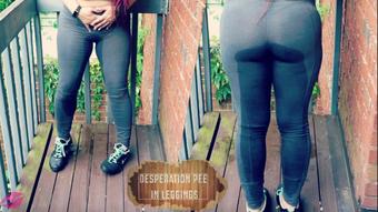 Desperation Pee in Leggings (clubdinasky)