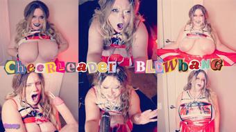 Cheerleader Initiation Blowbang Bukkake (Dina Sky)