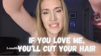 Girlfriends Hair Cutting Fetish (LinaBlackly)