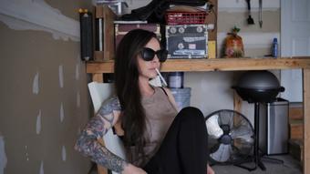 Smoking in Garage (Dani Lynn)