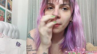 My First Snot Fetish Video (Lily Ann X)