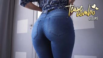Asian Teen In Blue Jeans Ass Worship Tease (teasecombo)